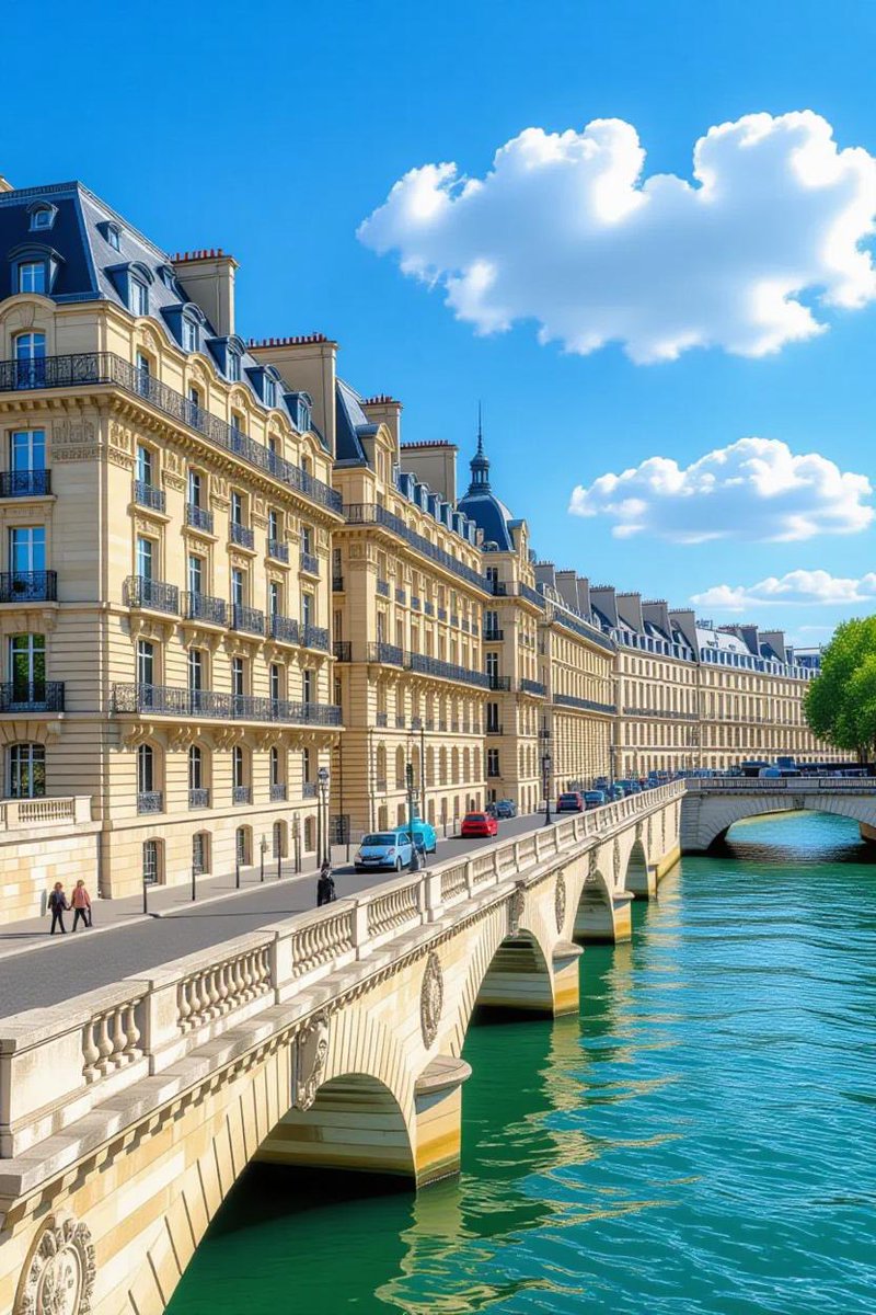 View of Paris along the Seine River 📍

📸: Grok Imagine 💫