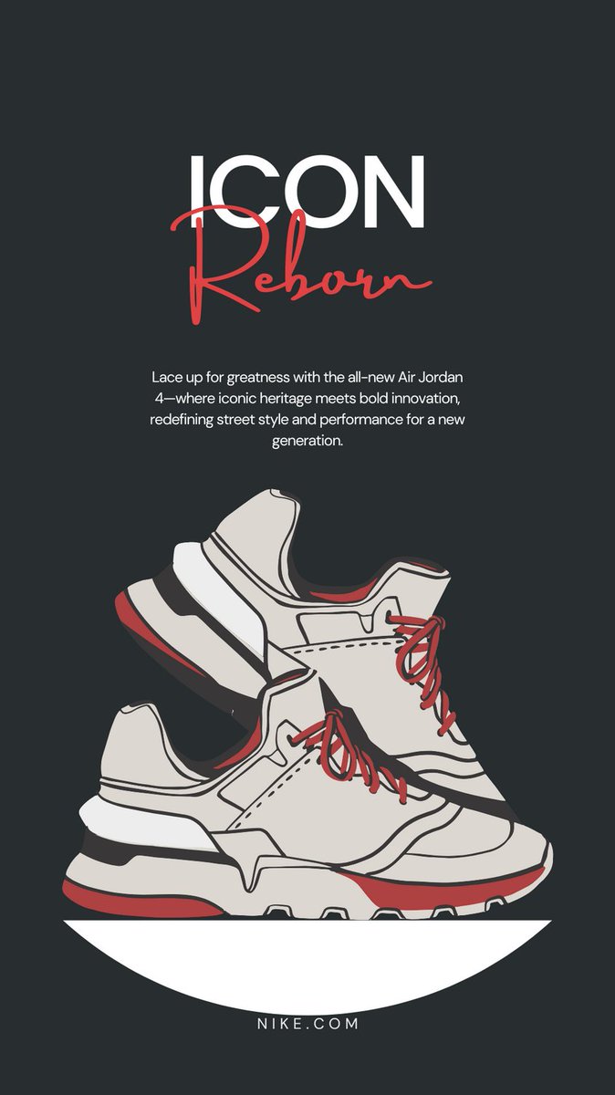 Justme_Johnson's tweet photo. I created the new flyer for @Nike โ check it out. ๐๐ฅ
The Air Jordan 4 is back with a vengeance.
Classic DNA. Modern edge. Limitless flight.
Donโt sleep on the drop.
#AirJordan4 #IconReborn #JordanRelease #Nike https://t.co/dzsDviyHlS