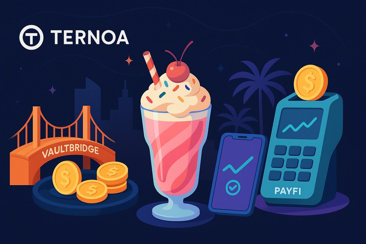 oceanscrypto11's tweet photo. 🚀 $CAPS Nation – Ternoa is on fire! 🔥
🌉 VaultBridge: bridge + auto-yield
⚡ RainbowBridge: up to 20% APR
🥤 Milkshake: NFT farming soon
📲 SuperApp: 50% APR staking
🌍 UAE PayFi adoption
The future of #DeFi → https://t.co/WjS212Dexw
@Ternoa_  #CAPS @milkshakefin https://t.co/bQRz4XMNDD