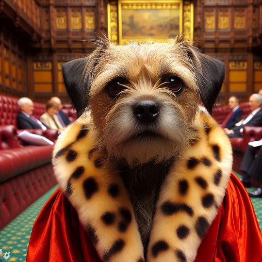 After an emergency meeting of the #BTPNYH committee it has been agreed that <a href="/DuncanPickles/">Lord Duncan Pickles</a> will be promoted to the House of Woofs with immediate effect....please raise a cheer for Lord Duncan