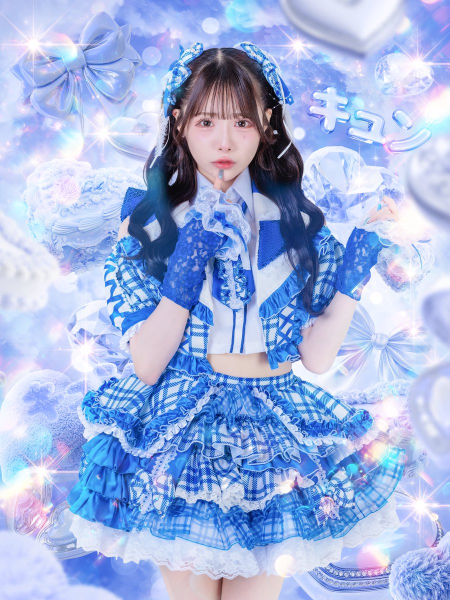 新衣装&ビジュアル公開⟢ .👩🏻‍🎓ᝰ ✍🏻 】 💙 七瀬優歌