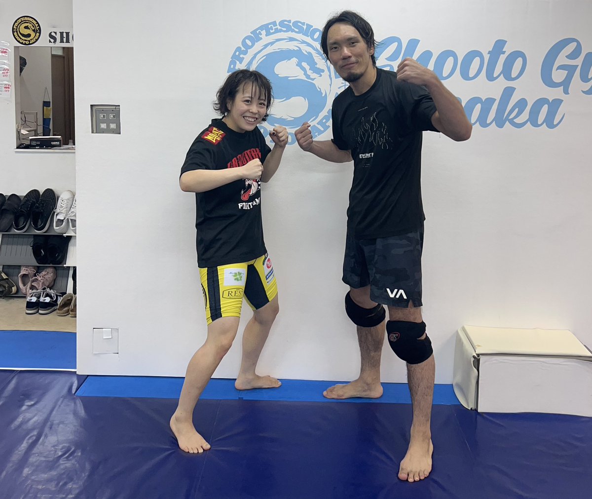 tomoe_dan2's tweet photo. 後藤さんBORDERまで1ヶ月切ってめっちゃ調子良さそうでした‼︎ファイトです📣🔥
#shooto0907 #BORDER2025 #修斗 #修斗ジム大阪 https://t.co/Dmk3re2f3P