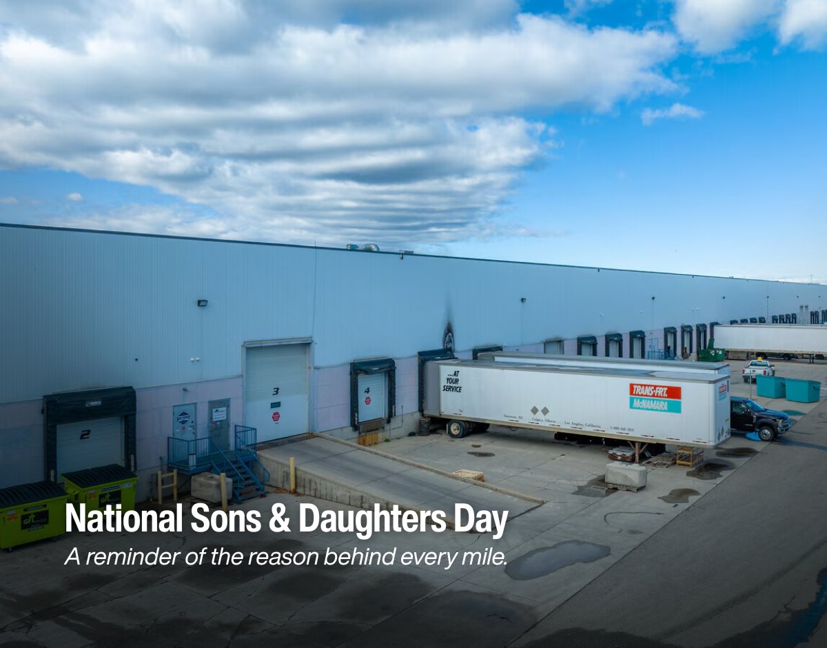 TransFrt's tweet photo. Every mile, every delivery, every early morning and late night—it’s all for them. 💙

Happy #NationalSonsAndDaughtersDay to the ones who keep us grounded and give every mile purpose. 🛣️👨‍👧👩‍👦

#TFM #FamilyDriven #TruckingLife #LogisticsLove #WhyWeDrive #TruckerFamily #ProudParent https://t.co/ITKvOfSjT3