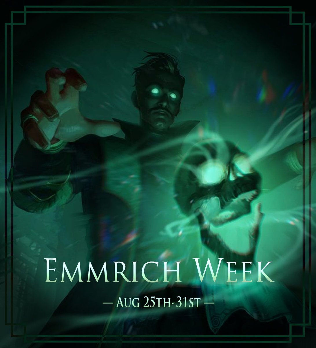emmrich week 💀💚 tweet media
