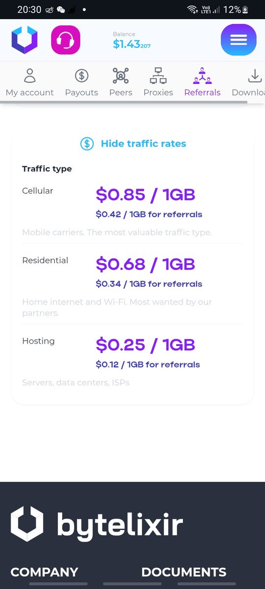 VycsLee's tweet image. Earn More by Sharing your bandwidth 

ByteLixir is a Wi-Fi Money app — it turns your internet connection into passive income without crypto, ads, or tasks.

✅ Everyone gets a $1 welcome bonus

Grow your income the smart way:
bytelixir.com/r/AFJF5E2UBOM7 
#ByteLixir