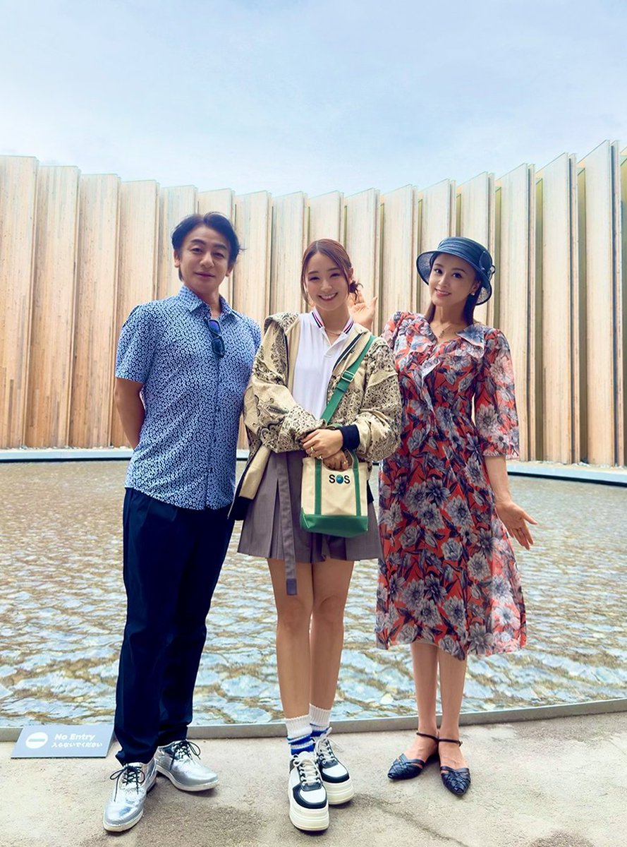 日本館 名誉館長の #藤原紀香 さんが夫で歌舞伎俳優の片岡愛之助さん