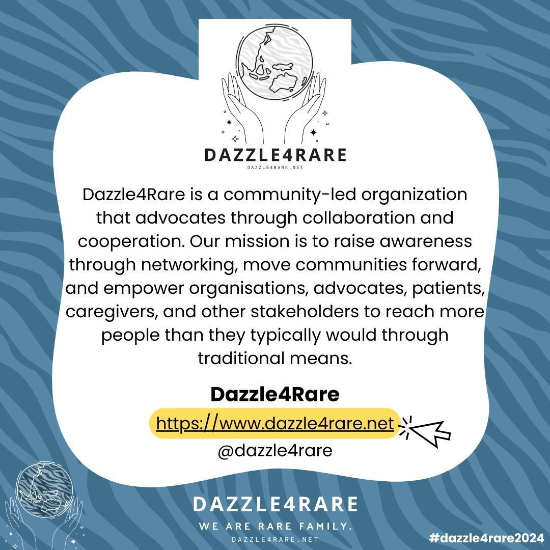ncbrsfoundation's tweet photo. @dazzle4rare
@globetrotteri
🧡💚💙 #NCBRS #NCBRSRare #Dazzle4Rare #Dazzle4Rare2025 #RareDiseaseAwareness #PatientAdvocates #PatientGroups #WorkTogether #StrongerTogether https://t.co/cUwEXOgv71