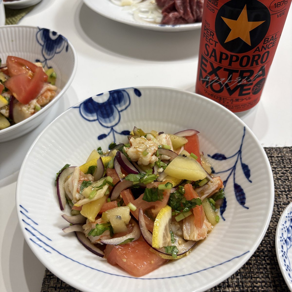 🤤できるだけオリジナルの食材に忠実にしたVersion 

おいしいです😆これで痩せるとか嘘でしょう？って感じ