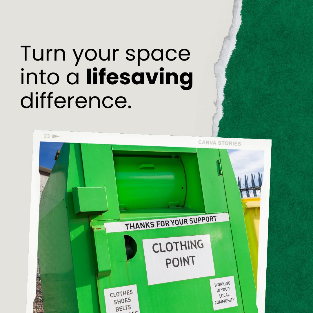 🌟 We’re on the lookout for businesses to join us in a meaningful initiative - hosting a clothing bank! 

Together, we can make a positive impact on our community and the environment by reducing textile waste🌱

If your interested email corporate@walesairambulance.com