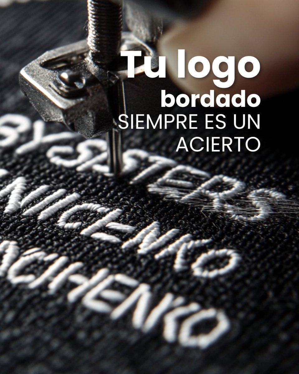 luxprint1's tweet photo. 🧵✨ Bordar tu logo siempre es un acierto.
Un uniforme bordado proyecta calidad, cuida los detalles y aguanta mil lavados sin perder forma.
Tu marca merece verse bien… incluso después del turno más largo. 😉

👉 Hazlo bien. Hazlo bordado.
🔗https://t.co/mHFTp7fsSt https://t.co/mCgfeQsNih