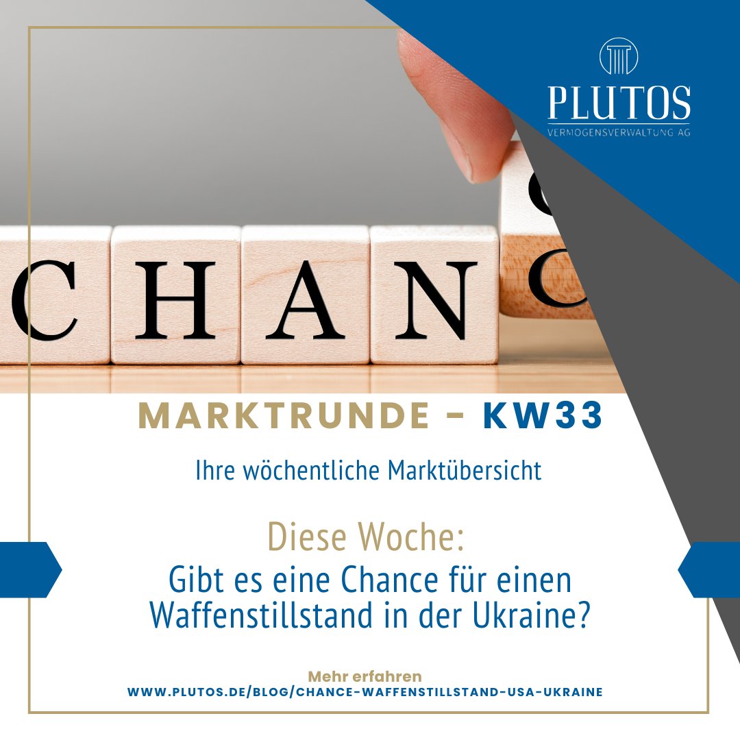 US-Präsident Trump und der russische Präsident Putin wollen sich treffen. Damit kommt wieder Bewegung in den Friedensprozess. 

eu1.hubs.ly/H0mgRD90

#plutos #marktrunde #blog #finanzwissen #marktupdate #märkte #wirtschaft #USA #zollpolitik #zollabkommen #zölle #ukraine
