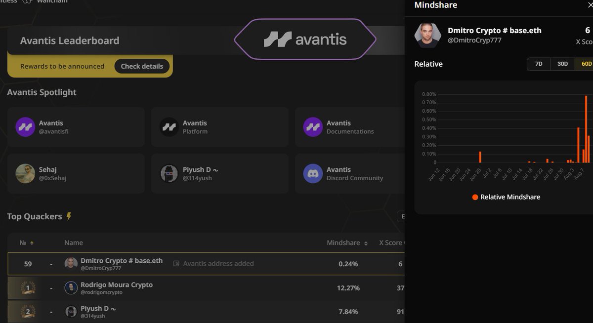 DmitroCryp777's tweet photo. Guys, how are you feeling about the market?? Who opens what deals and how do they earn? I continue to actively trade on @avantisfi  in a bundle with kryakay on @wallchain_xyz  . Be sure to get to know them: https://t.co/oaNxiXXAah https://t.co/wQZC5TQw0E