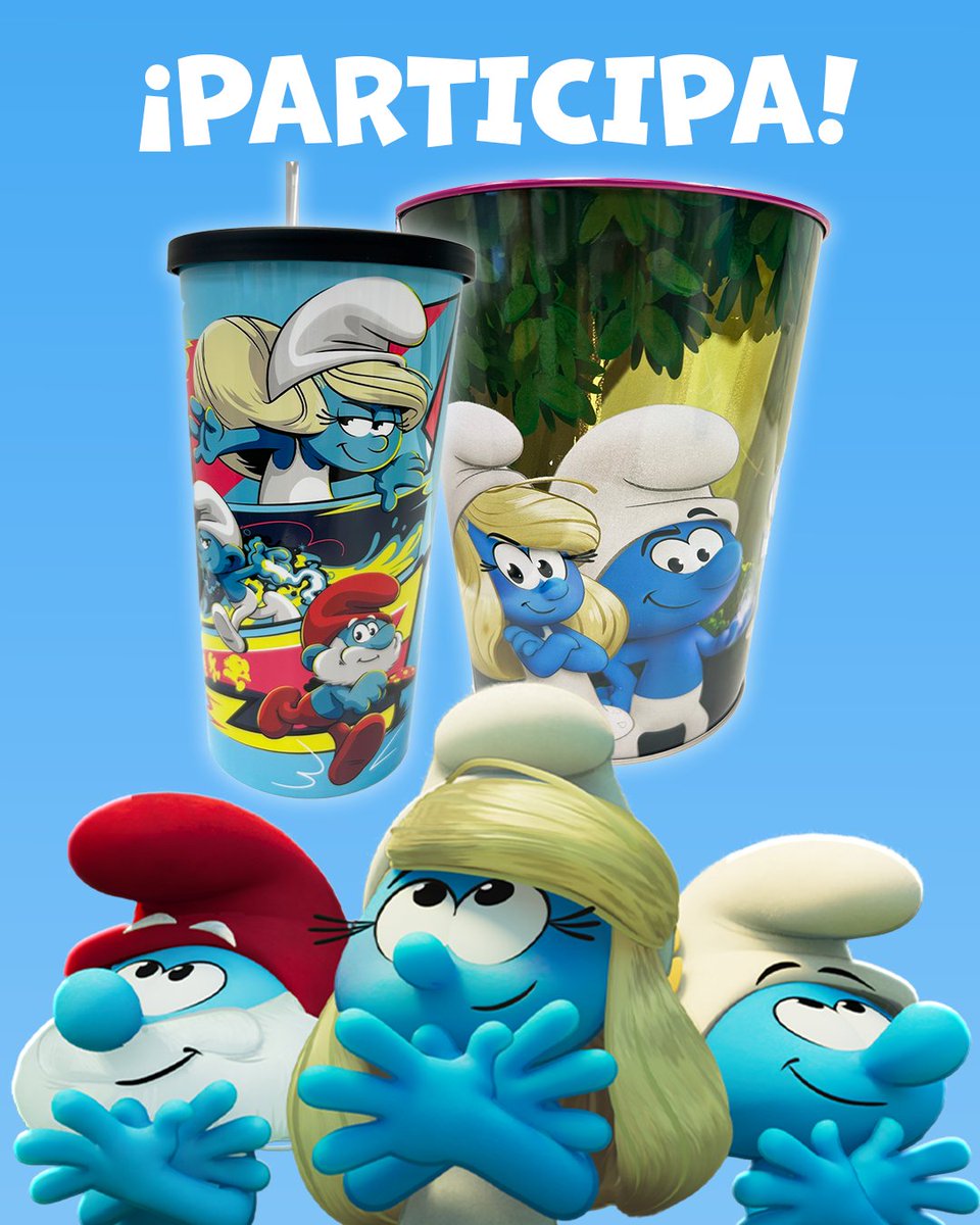 paramount_spain's tweet photo. ¿Quieres ganar este palomitero y vaso oficiales de la película #Pitufos?
Te contamos cómo:
💙 Sigue a @paramount_spain
💙 Dale like a este post.
💙 Menciona a ese amigo con el compartirías tus palomitas en este palomitero de Pitufos.
¡Tienes hasta el 18 de agosto para participar, mucha suerte! 🍀
Consulta las BBLL en el link de la bio.