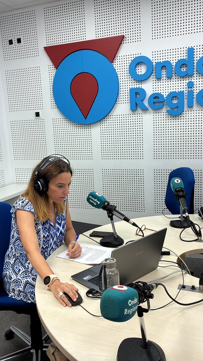 🔵 🔊 Comienza Región de Murcia Noticias (Mediodía). 
📻 Silvia Mateo (<a href="/silviamateog/">Silvia Mateo</a>) te cuenta la última hora de la actualidad regional, nacional e internacional. 
🕕 De 14:00 a 14:30
👉 Escúchalo en orm.es/directo/orm
#Noticias #RegióndeMurcia #OndaRegional