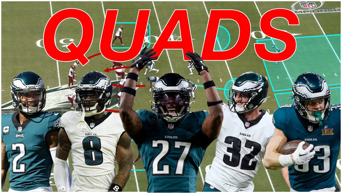 The Fangio Evolution: 

How Quarters Coverage Was Critical to the Eagles' Dominant Defense

A deep dive into how the veteran coordinator evolved his famed system, embraced Quarters, &amp; built the NFL's most dominant defense.

Link below.
--