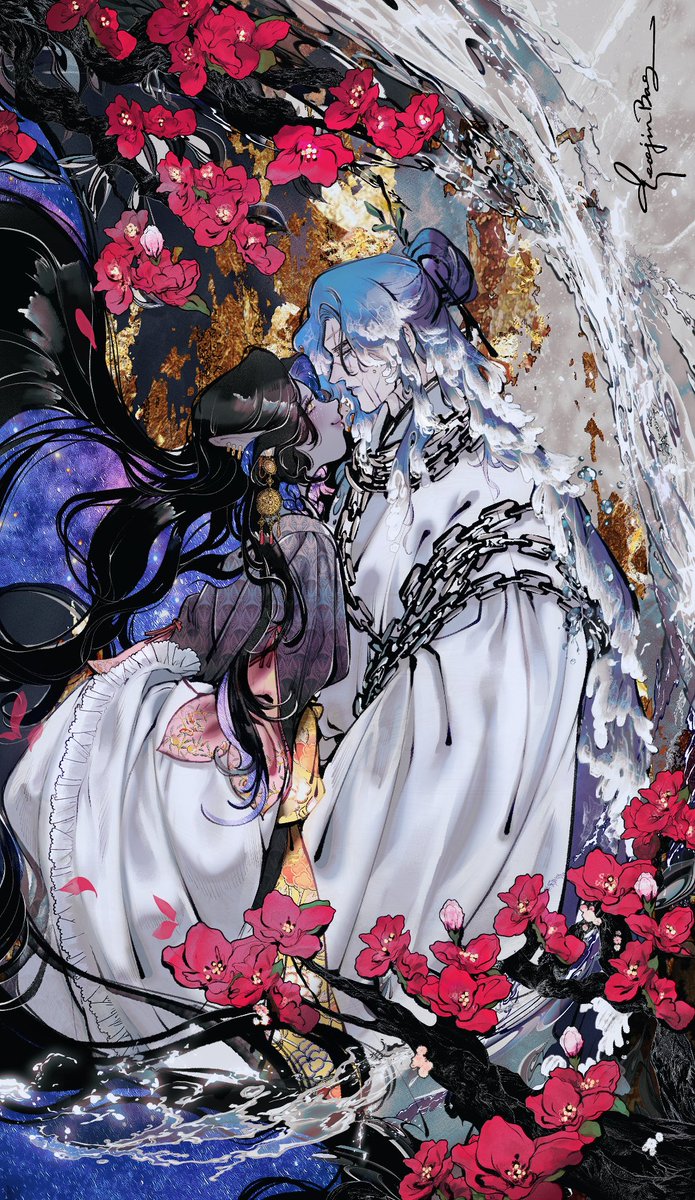 Melinoia__'s tweet image. [RT  이벤트♥]
자컵 파도별이 1주년을 맞아 이 행복을 나누고자 이벤트 진행합니다! RT해주신 분 중 한 분을 뽑아 커미션 B타입 2인 반신을 그려드릴게요! 당첨 발표는 8월 중으로 예정되어 있습니다. (겸사 제 자컵도 봐주세요 😘)
모두 행복한 하루 보내세요 💙💜❤️💙💜