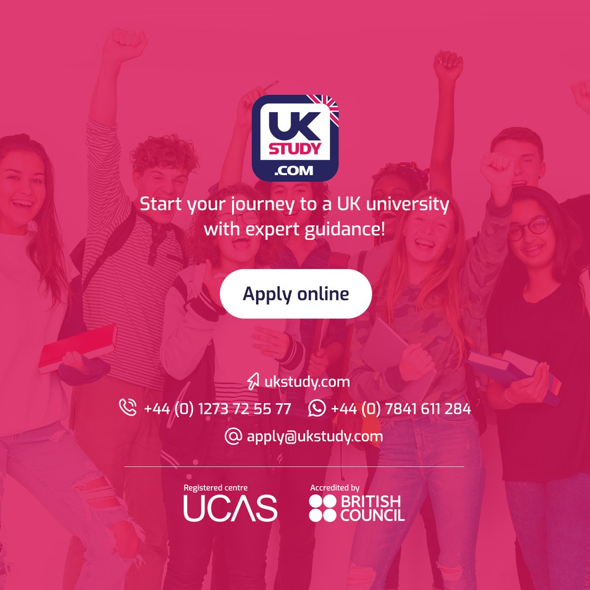 ukstudyofficial's tweet photo. 📚Study Business &amp; Management in the UK with UKstudy -  UCAS registered + British Council accredited. Apply to top UK universities for September 2025 or January 2026 intake. We’ll guide you through choosing the right course, completing your application, and supporting visa... https://t.co/Aqr9Inv6Rt