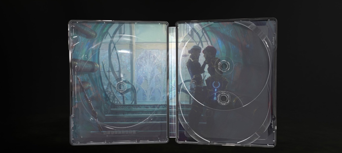 Not yet, but similarly to the other pair-centered dvd editions the collector’s one case has the iconic scene for their relationship on the inside.