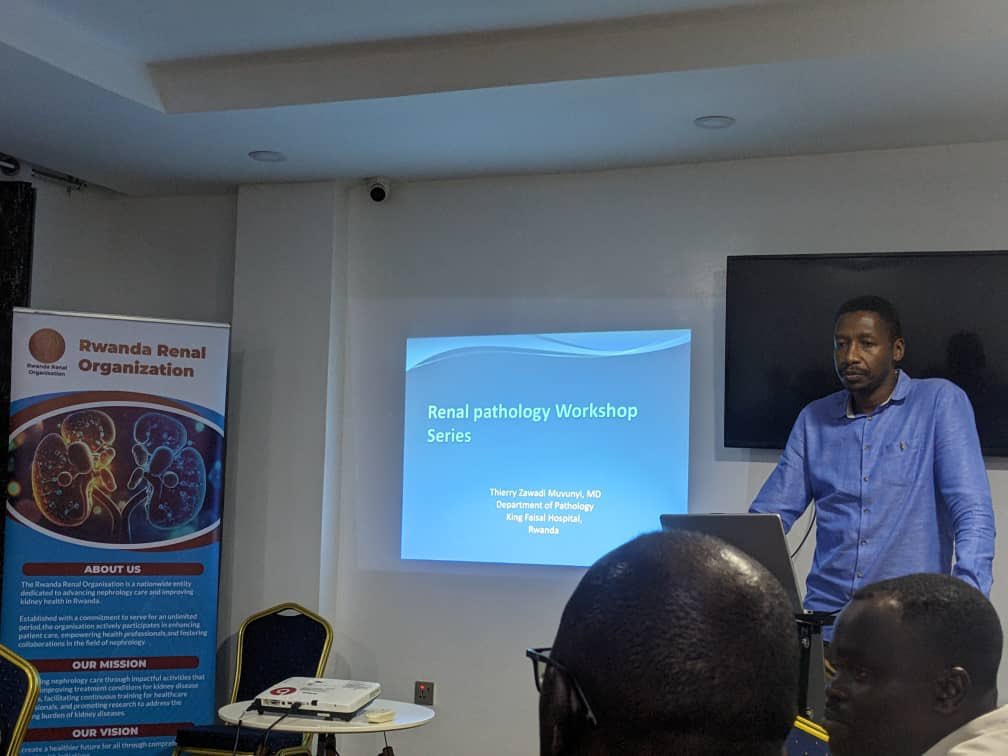 Rwanda Renal Organisation (@rwandarenalorg) on Twitter photo Last week, we successfully hosted the first jointly #Monthly #Nephropathology Workshop, which brought together #nephrologists, #nephropathologists for an evening of deep learning and collaboration. In partnership with <a href="/ISNkidneycare/">Int Society of Nephrology</a> #SRC_Rwanda_UAE
#KidneyHealth Last week, we successfully hosted the first jointly #Monthly #Nephropathology Workshop, which brought together #nephrologists, #nephropathologists for an evening of deep learning and collaboration. In partnership with <a href="/ISNkidneycare/">Int Society of Nephrology</a> #SRC_Rwanda_UAE
#KidneyHealth
