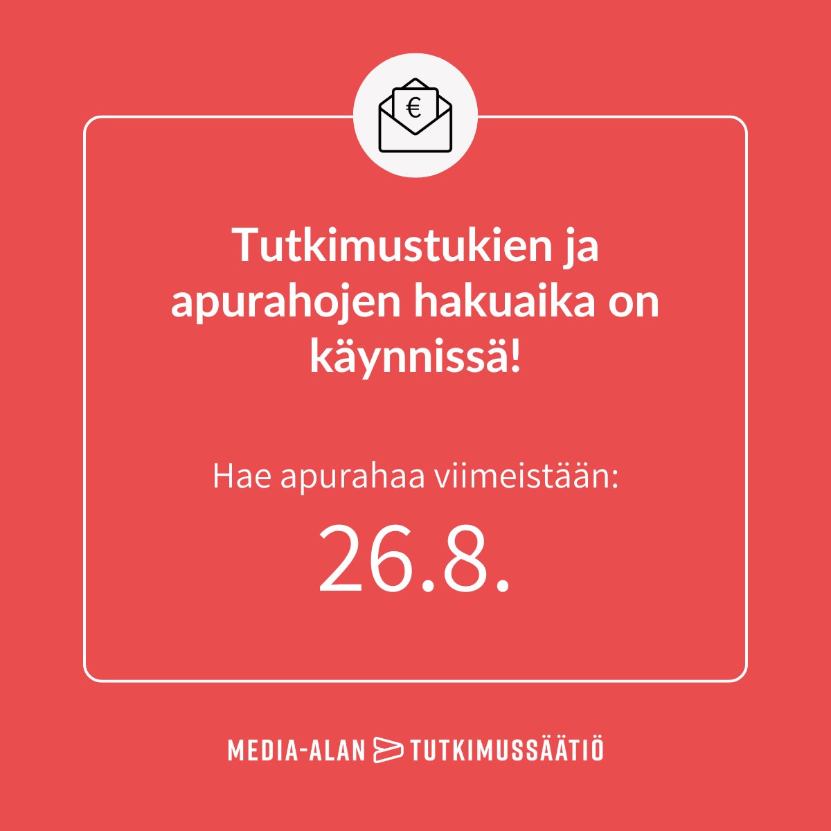 Media-alan tutkimussäätiö tweet media