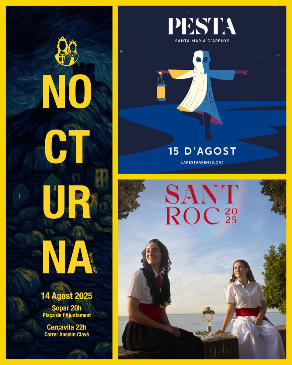 📅 Festa de Sant Roc – Arenys de Mar
📌 Consulta el programa complet aquí i no et perdis cap moment!

dropbox.com/scl/fi/pcxpsiz…
