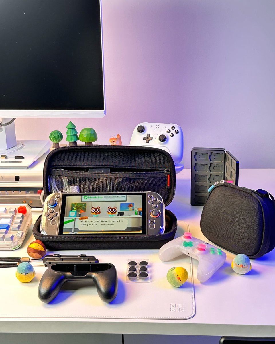 jsauxofficial's tweet photo. #ratemysetup ⭐⭐⭐⭐⭐
Rate my Monday Switch 2 setup from 0-5! 🎮✨
#JSAUX #JSAUXGAMING #Switch2 #NitendoSwitch2  #Switch2Setup #DeskSetup #MondayGaming https://t.co/meEP5nIWmC