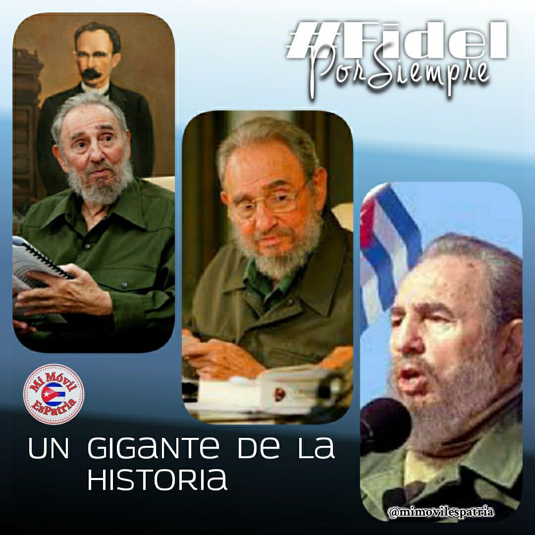 🇨🇺 Si algo nos enseñó Fidel es a convertir el imposible en infinita posibilidad.
Hemos enfrentado todos los imposibles saliendo siempre vencedores, y ahí ha estado siempre Fidel: un Fidel que vive y renace en su pueblo todos los días.
#100AñosConFidel

<a href="/AlfreMene37409/">Alfre Menendez</a> <a href="/ivanc73/">Ivanc73</a>
