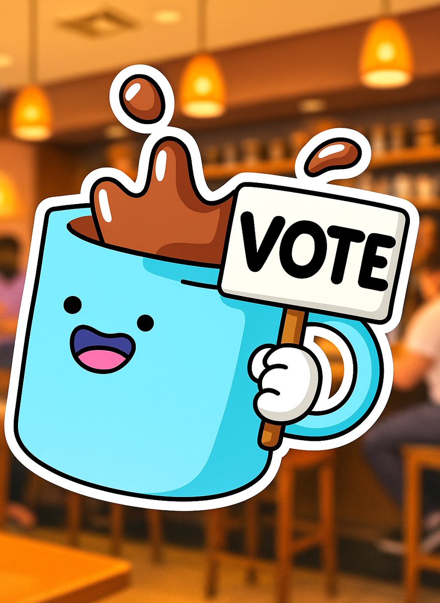 They say your vote matters. Muggie says your vote makes your coffee taste #B3TR.

You know what to do. Vote Mugshot! ☕️

👉🏼 mugshot.eco