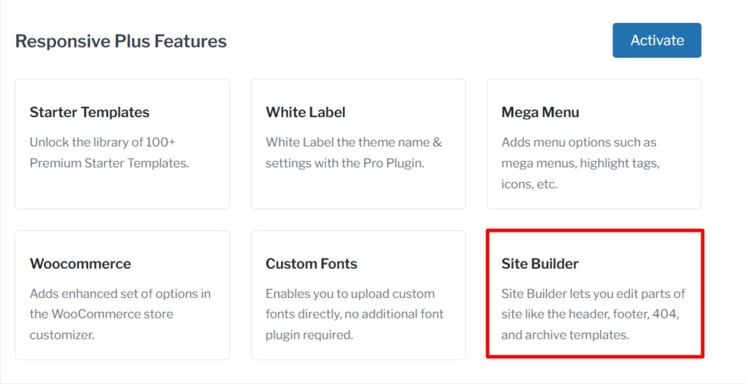 🚀 New Release!

Responsive Plus v3.3.0 &amp; Responsive Theme v6.2.2 are here! 🎉

✨ Responsive Plus: New Site Builder—set advanced headers, footers &amp; 404 pages with display rules.
✨ Responsive Theme: Now fully compatible with Site Builder.

📢 Update now!