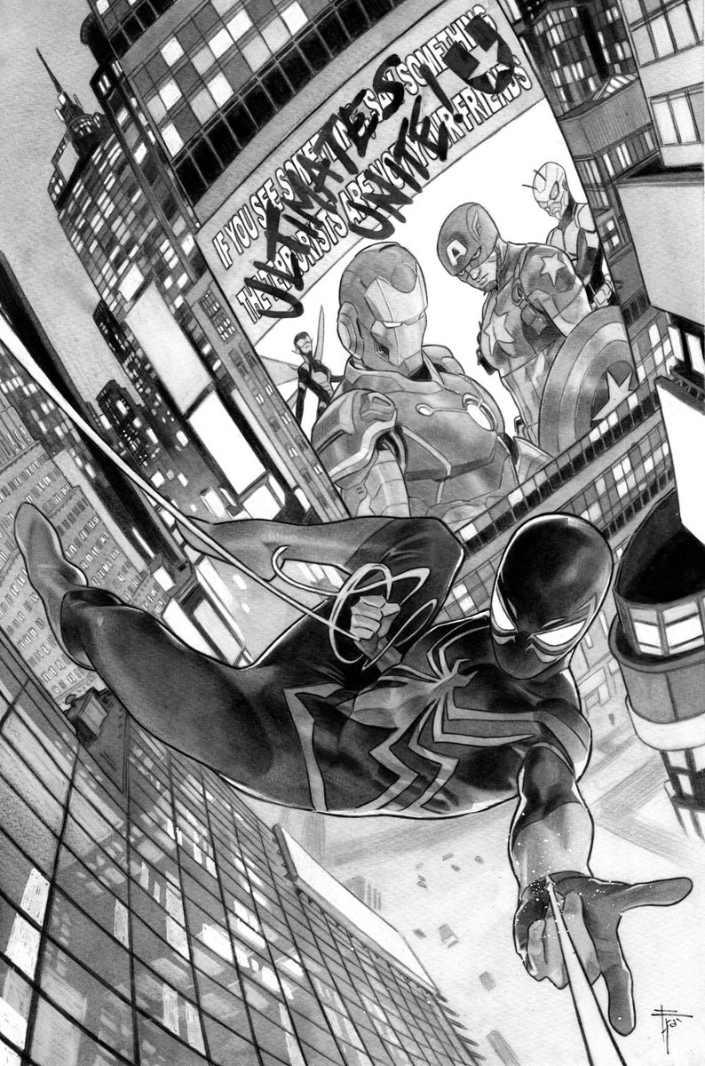 FraMobArt's tweet photo. another #spiderman cover I did
Ultimate Spider-Man: Incursion #1 https://t.co/wkbQWfgJvK