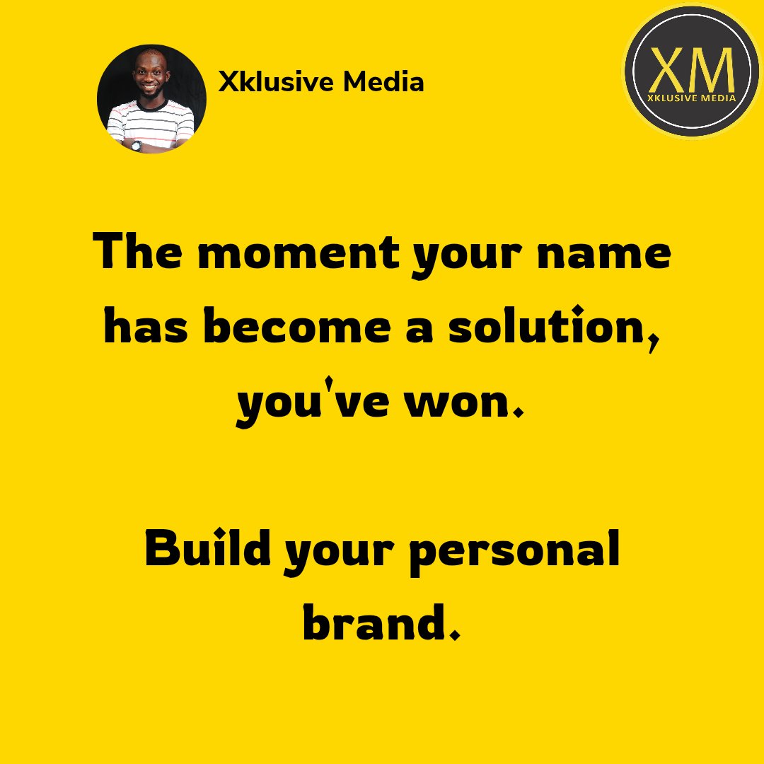 Your brand is your power, make it the solution. 💪