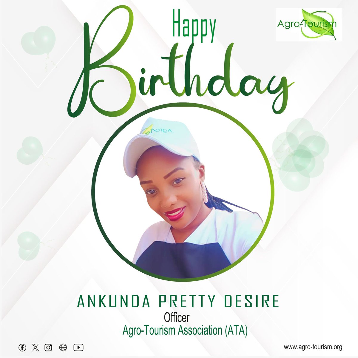 Warmest wishes to a great member of our team, Ankunda Pretty Desire. May your special day be full of happiness.

#ATA