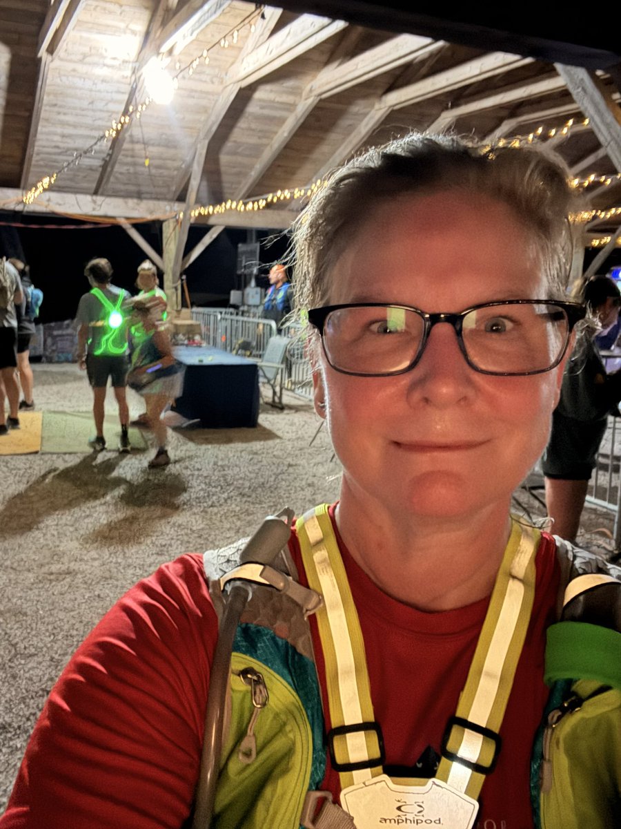 Decades ago I would have been at the club at midnight. Now I’m getting my groove on by running through a dark WV forest.