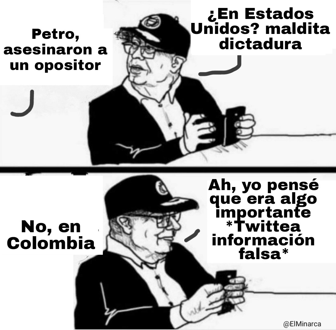 NoVive_Socialis's tweet photo. Mientras tanto Petro https://t.co/MNml6ioKa2