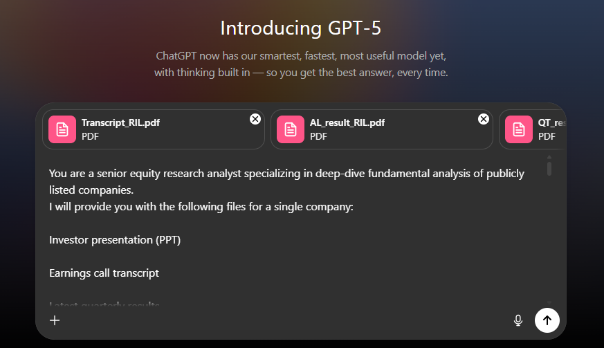 BossInvestor24's tweet image. Analyse any stock like a pro in seconds, here’s the AI prompt for you :
✅ Sector-specific deep dive
✅ Key financial ratios &amp;amp; trends
✅ Risks, opportunities &amp;amp; outlook

🎯 Will share for free after 100 #Retweets and #Likes
📩 Full prompt will be sent once we hit the target

📸…