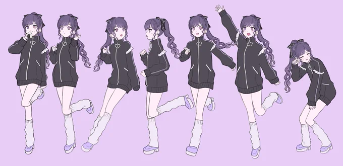 【告知】 今宵ならく様の「きゅうくらりん」coverMV用イラストを制作させていただきました!
