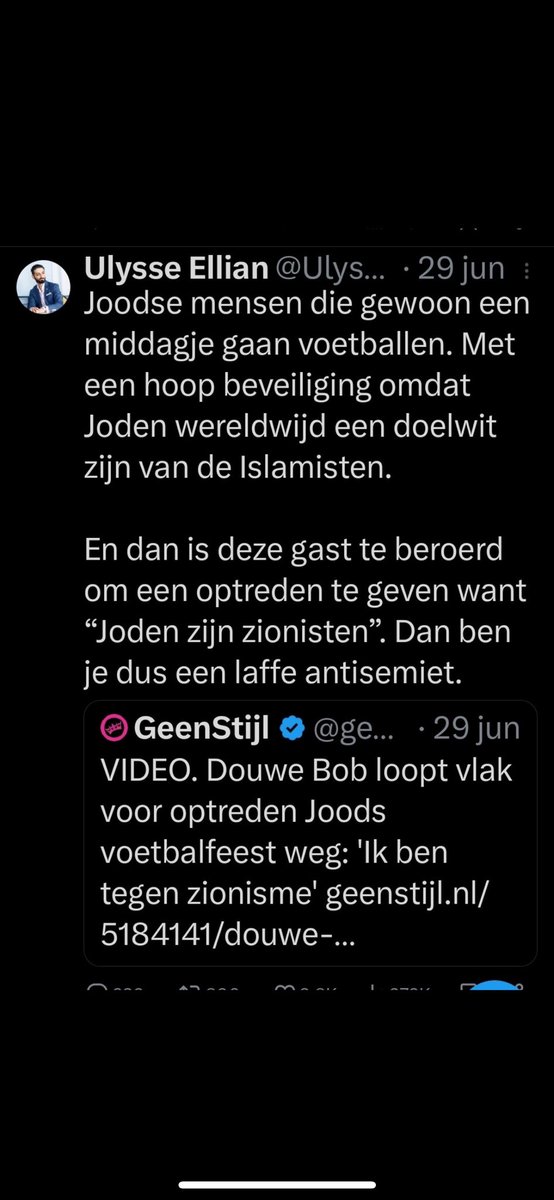 De leugenachtige kwaadaardige Israel-lobby <a href="/VVD/">VVD</a> voorvrouw <a href="/DilanYesilgoz/">Dilan Yesilgöz - Zegerius</a> mag dan haar valse excuses aan #DouweBob hebben gedaan maar waar blijven de excuses van de nog leugenachtigere <a href="/VVD/">VVD</a> Israël-lobbyist <a href="/MichaelVis_/">Michael Vis</a> van Israel-lobby <a href="/StadsdeelZuid/">Stadsdeel Zuid</a> en <a href="/VVD/">VVD</a>-er <a href="/UlysseEllian/">Ulysse Ellian</a>? #dtv