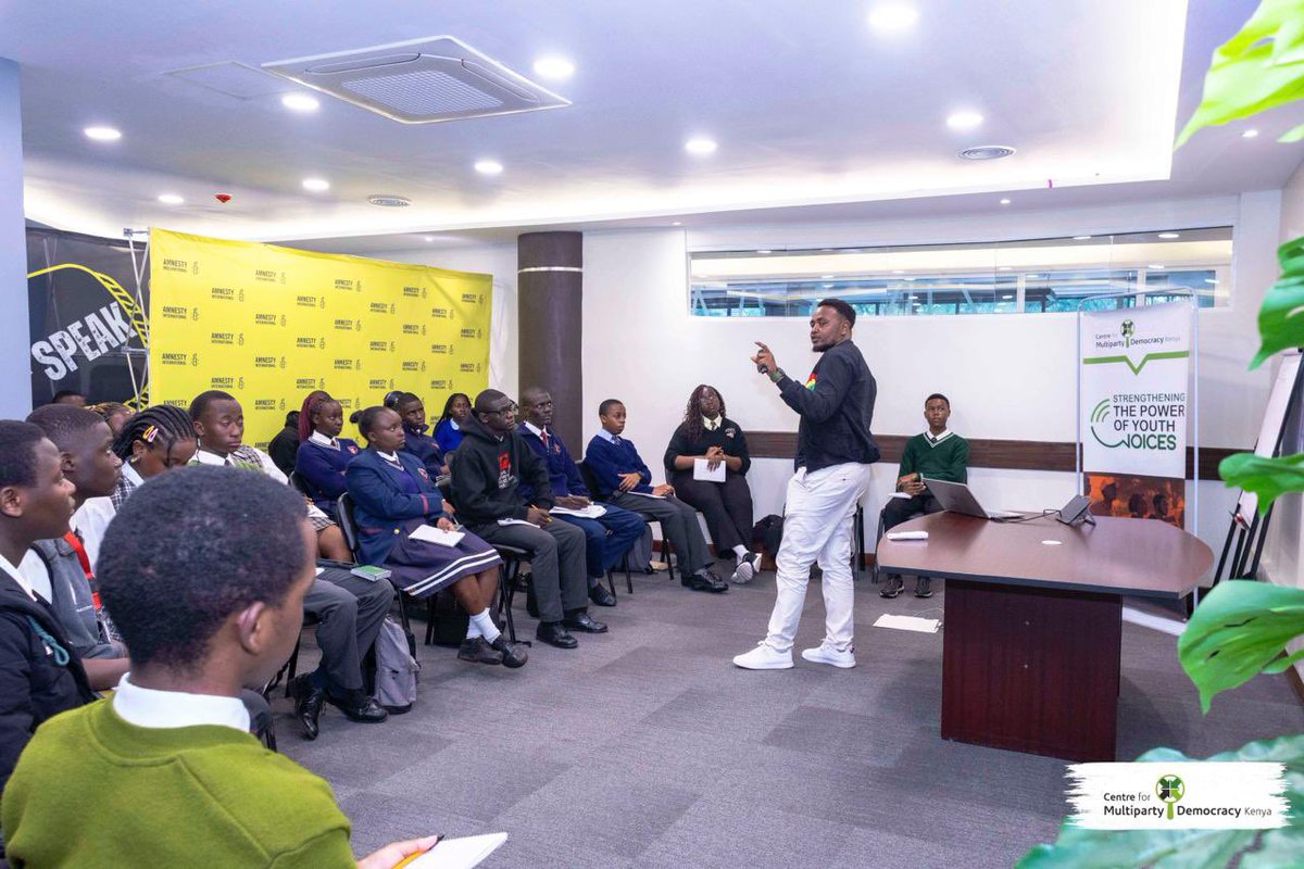 The Association of Media Women in Kenya (<a href="/AMWIK/">Association of Media Women in Kenya</a> ) 📢✨ brought their trademark passion, expertise, and energy to the youth masterclass, delivering a captivating session on “Amplifying Youth Voices: Storytelling for Civic Action” 🎙️📲.

In a vibrant and interactive space 💬🤝,