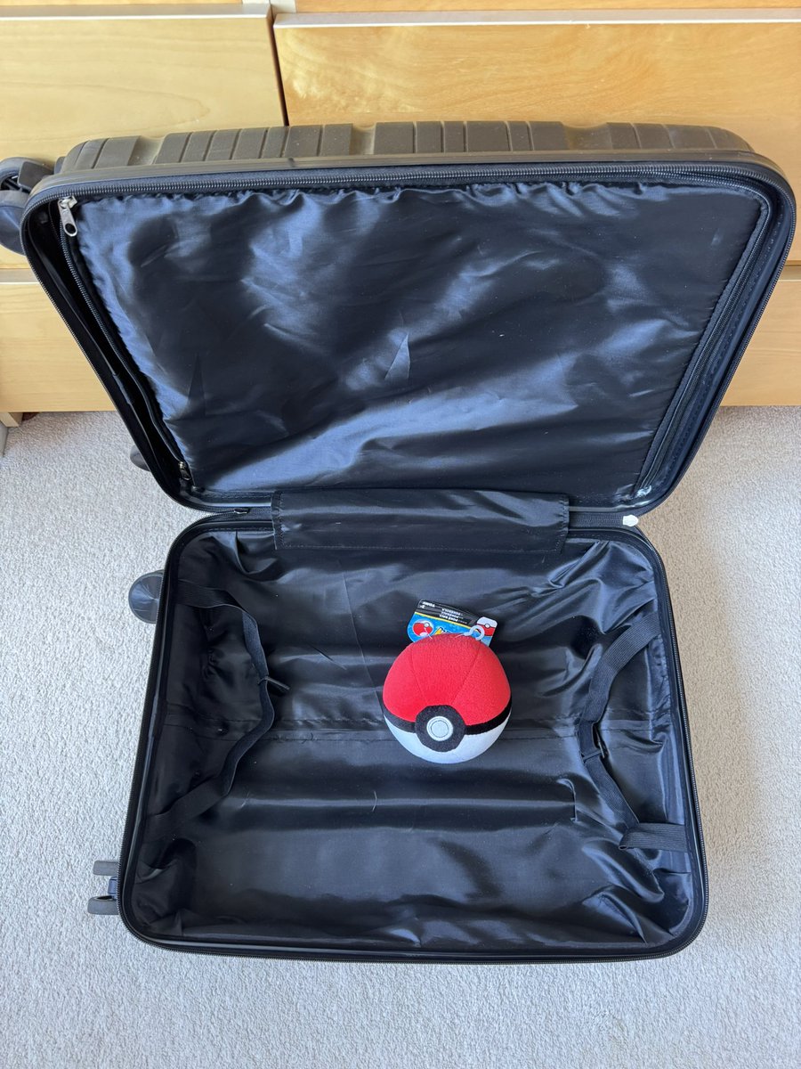 All packed for #PokemonWorlds this week! I don’t need anything else do I?