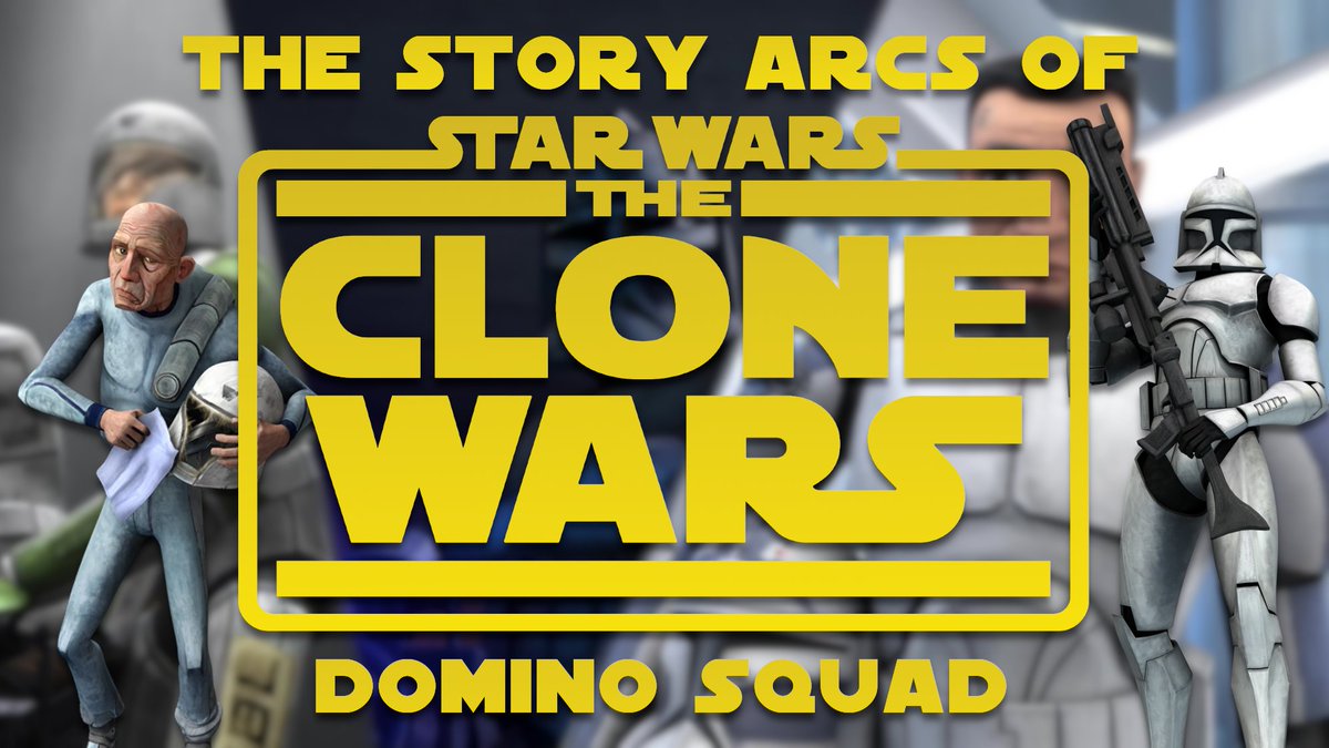 DavidWadey1999's tweet photo. On Saturday the 16th of August I dive into the 3 episodes of the Domino Squad Arc, the origins of Fives &amp; Echo. Out Now for Channel Members!

Link ⬇️ https://t.co/u0egdvy7Et