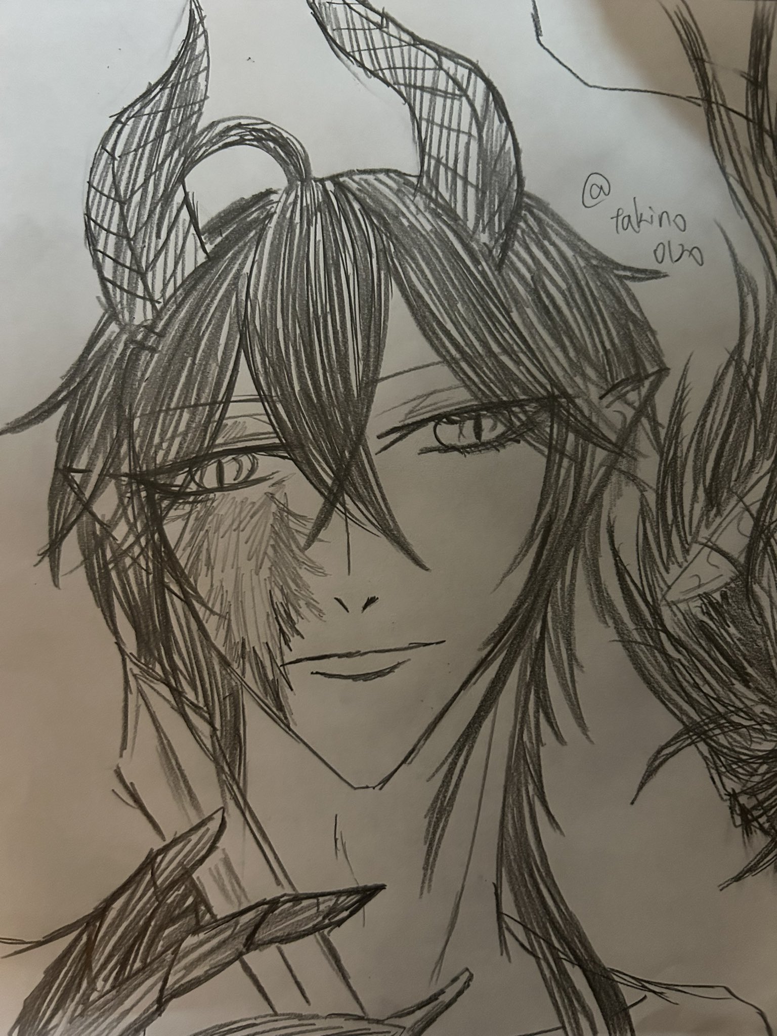 【11月受付分⑥】手描きイラスト　ファンアート 滝乃 on X: 