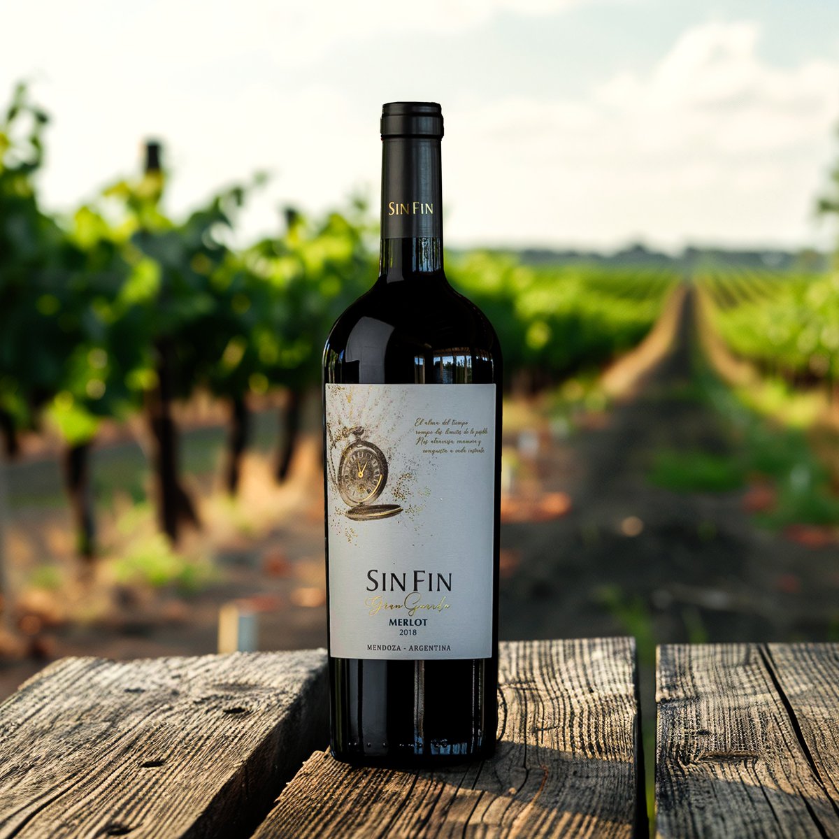 Gran Guarda Merlot
De color rojo rubí intenso, despliega aromas a frutas rojas maduras. En boca, seduce con taninos suaves, una acidez equilibrada y un final prolongado con sutiles recuerdos a cacao y vainilla.
Disponible en: tienda.bodegasinfin.com