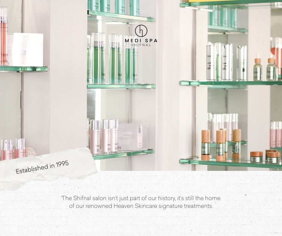Step inside our Shifnal salon and you’ll find where tradition meets timeless skincare along with the treatments that have defined Heaven for decades. ✨

Book a treatment - heavenskincare.com/spa-salons/fla…

#HeavenSkincare #FlagshipSalon #Shifnal #HeavenTurns30