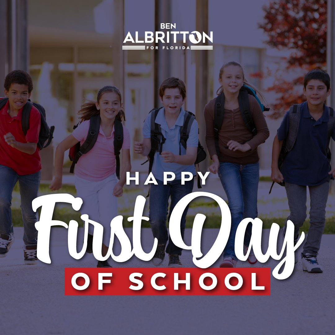 Happy first day of school to all of our kiddos, parents and teachers! Missy and I and praying for all of the incredible educators who are invested in educating the next generation.