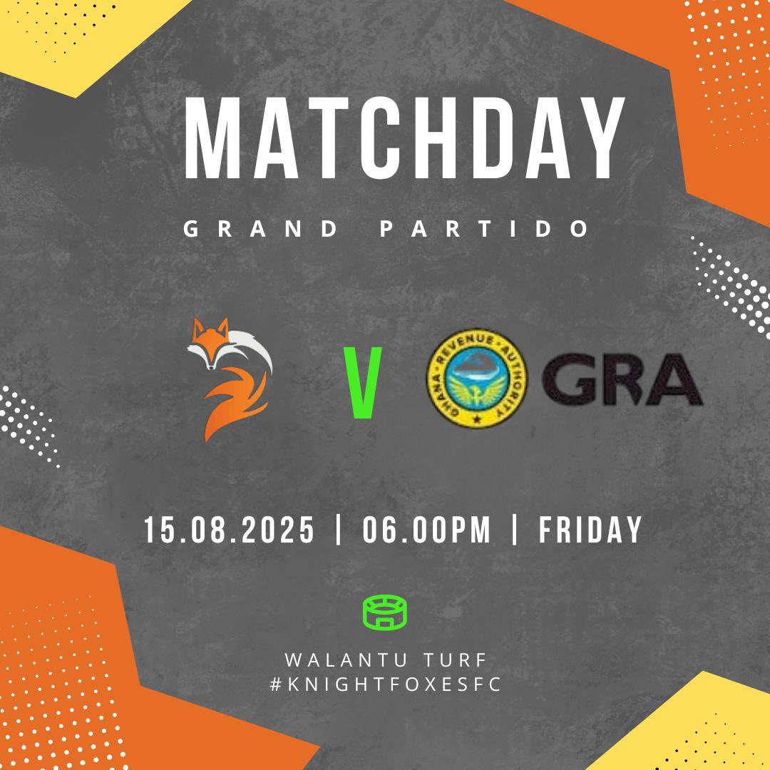 Knightfoxesfc's tweet photo. π¦ Foxes take on GRA #fridaynightfootball #knightfoxes https://t.co/MOdBNNXVl9