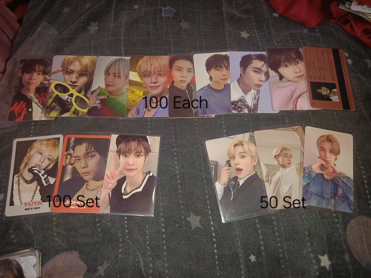 Princessque31's tweet image. Wts lfb pc ph

Decluttering Sale!!
3 Days DOP
MOD : JNT

NCT 127 Dream Wish Wayv
Johnny Yuta Doyoung Ten Jaehyun Jungwoo Riku