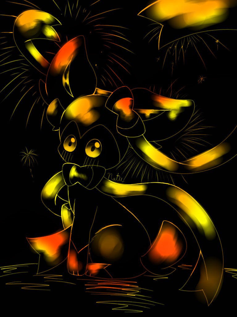 なんか･･･練習したら綺麗な絵になりそうな気がしてる･･･！練習したら･･･！
#ポケモンイラスト #ニンフィア