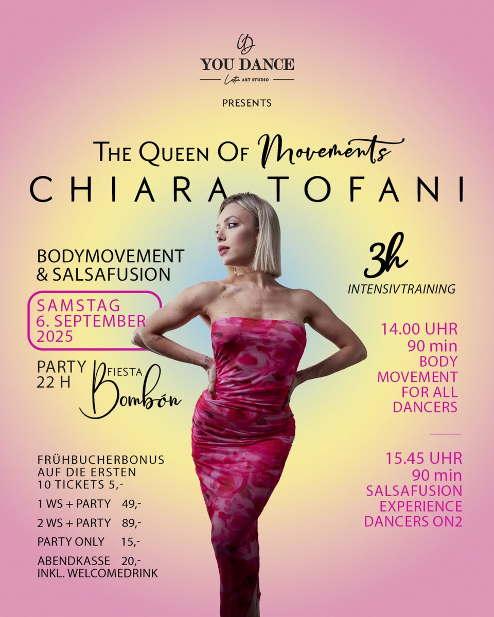 bySalsafriends's tweet image. NEW**NEW**NEW
#salsatanzenhannover #bestdjs #dancecommunityhannover #weekendvibes #socialdance #Salsa #tanzkultur #salsahannover #udancehannover #tanzen #hannover #dancers #show #music #tanzschuleinhannover