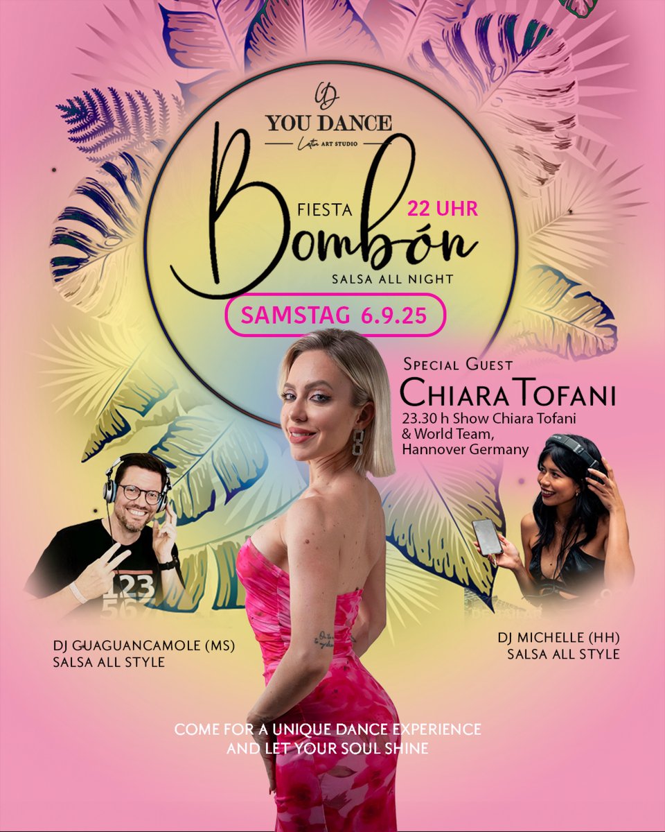 bySalsafriends's tweet image. NEW**NEW**NEW
#salsatanzenhannover #bestdjs #dancecommunityhannover #weekendvibes #socialdance #Salsa #tanzkultur #salsahannover #udancehannover #tanzen #hannover #dancers #show #music #tanzschuleinhannover