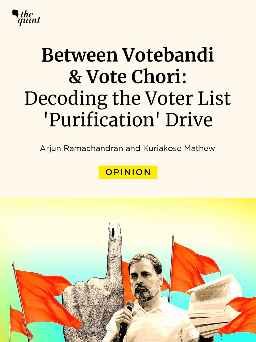 Home Minister Amit Shah gave a speech in Bihar the very next day after Rahul Gandhi held his ‘vote chori’ press conference. Shah did not respond to the allegations, and merely emphasised the importance of the ongoing Special Intensive Revision (SIR) of the electoral roll in